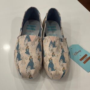 TOMS X Disney Women’s Classic Shoes, NWT.